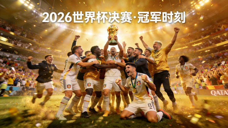 2026世界杯决赛球员庆祝夺冠的经典瞬间 - 激情与荣耀的时刻