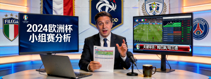 体育分析师在演播室进行赛事深度解读 - 专业洞察的呈现